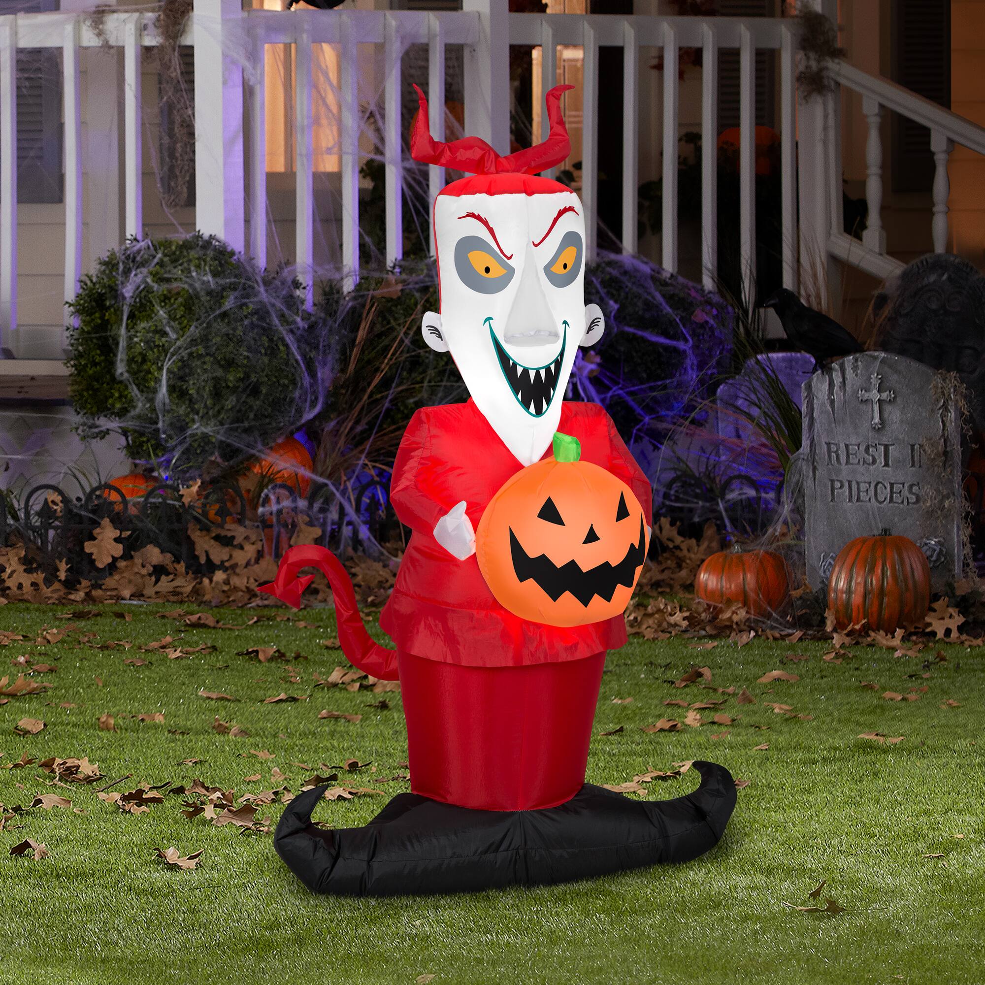 4ft. Airblown® Inflatable Halloween Lock from Nightmare Before Christmas